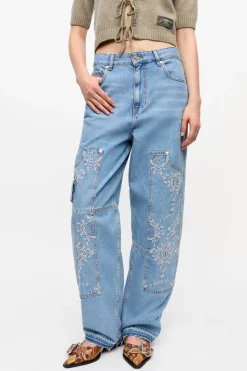 Dames jeans blauw
