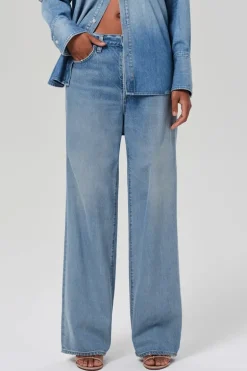 Dames jeans blauw