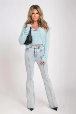 Dames jeans blauw