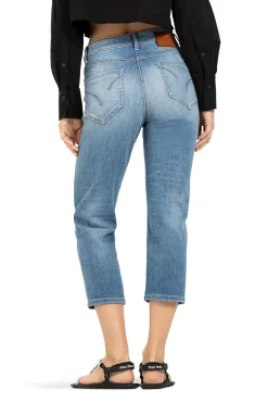 Dames jeans blauw