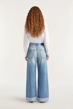 Dames jeans blauw