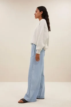 Dames jeans blauw