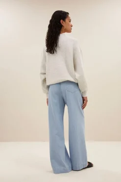 Dames jeans blauw