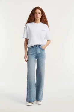 Dames jeans blauw