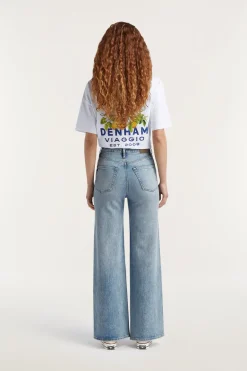 Dames jeans blauw