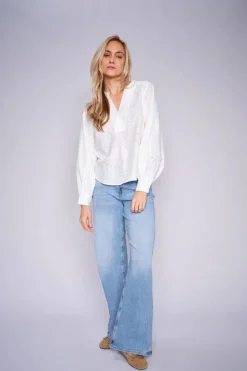 Dames jeans blauw