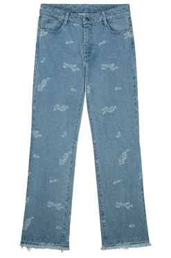 Dames jeans blauw