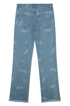 Dames jeans blauw