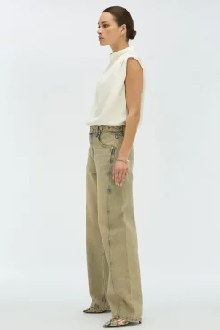 Dames jeans blauw