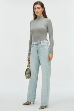Dames jeans blauw