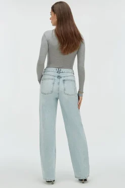 Dames jeans blauw