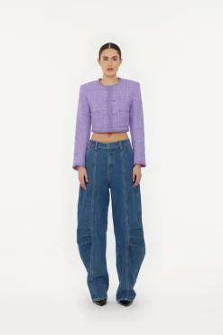 Dames jeans blauw
