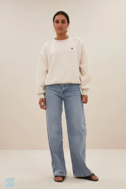 Dames jeans blauw