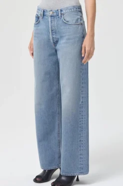 Dames jeans blauw
