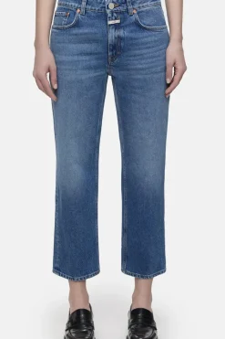 Dames jeans blauw