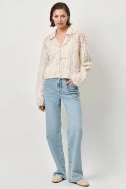 Dames jeans blauw
