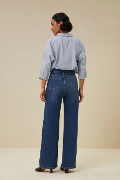 Dames jeans blauw