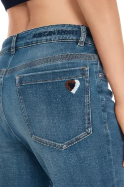 Dames jeans blauw