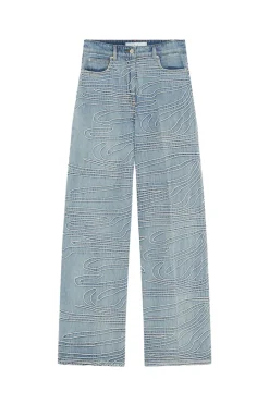 Dames jeans blauw