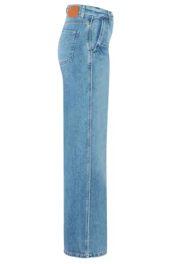 Dames jeans blauw