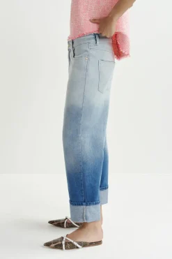 Dames jeans blauw