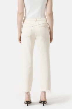 Dames jeans ecru