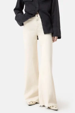 Dames jeans ecru