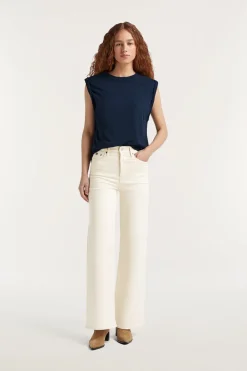 Dames jeans ecru