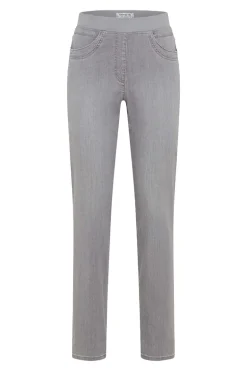 Dames jeans grijs