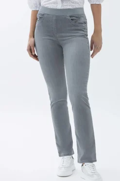 Dames jeans grijs