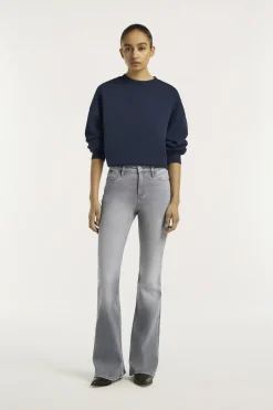 Dames jeans grijs