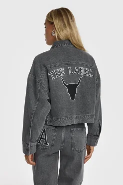 Dames jeans jack grijs