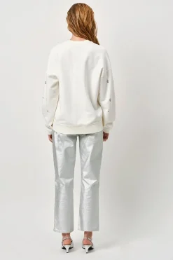 Dames jeans zilver