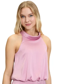Dames jumpsuit/tuinbroek rose