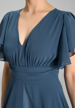 Dames jurk blauw