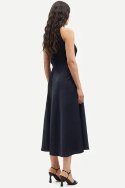 Dames jurk blauw