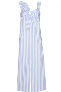 Dames jurk blauw