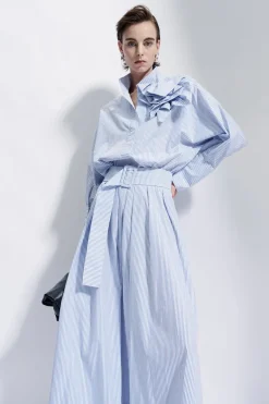Dames jurk blauw