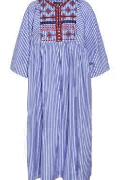 Dames jurk blauw