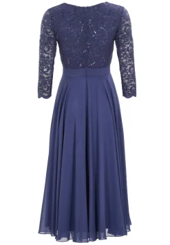Dames jurk blauw