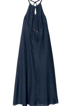 Dames jurk blauw