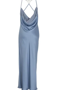 Dames jurk blauw