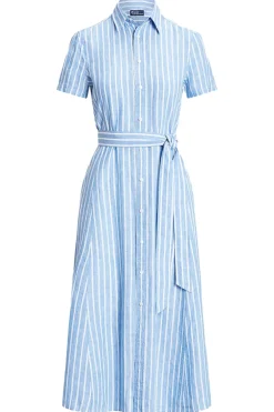 Dames jurk blauw