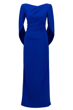 Dames jurk blauw