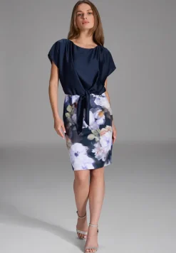 Dames jurk blauw