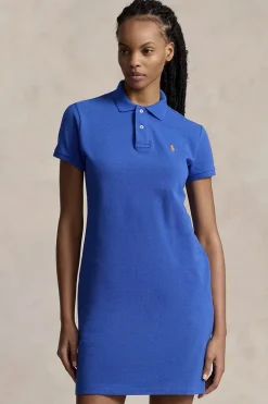 Dames jurk blauw