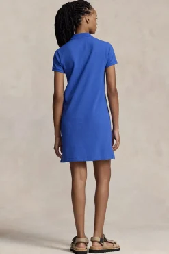 Dames jurk blauw