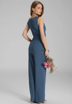 Dames jurk blauw