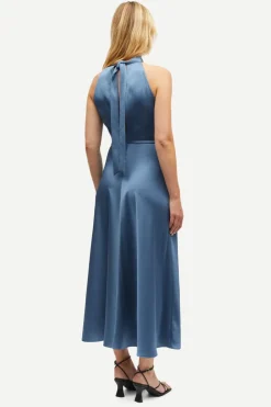 Dames jurk blauw