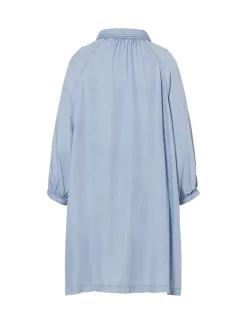 Dames jurk blauw